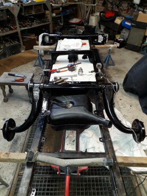 opbouwen van het chassis